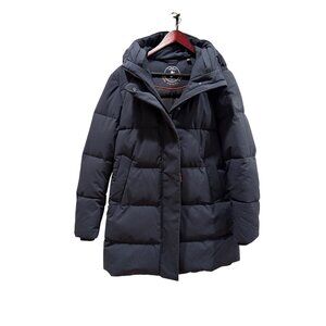 Save The Duck Bethany Puffer Jacket – Animal Free – Women’s Size 4 / L – Navy